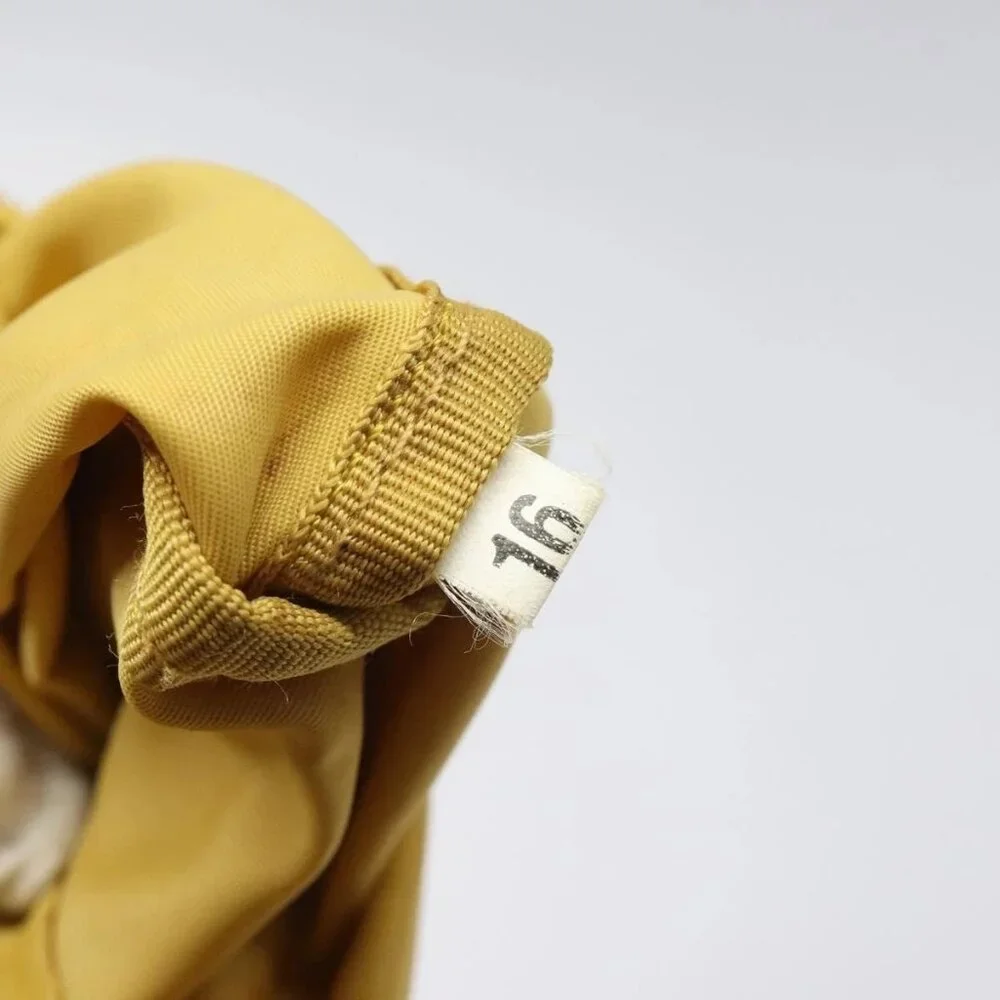 PRADA Pouch Nylon Yellow Auth - Picture 8 of 16